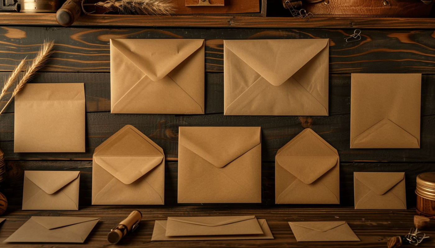 Choisir l'enveloppe kraft idéale pour différents types de courriers